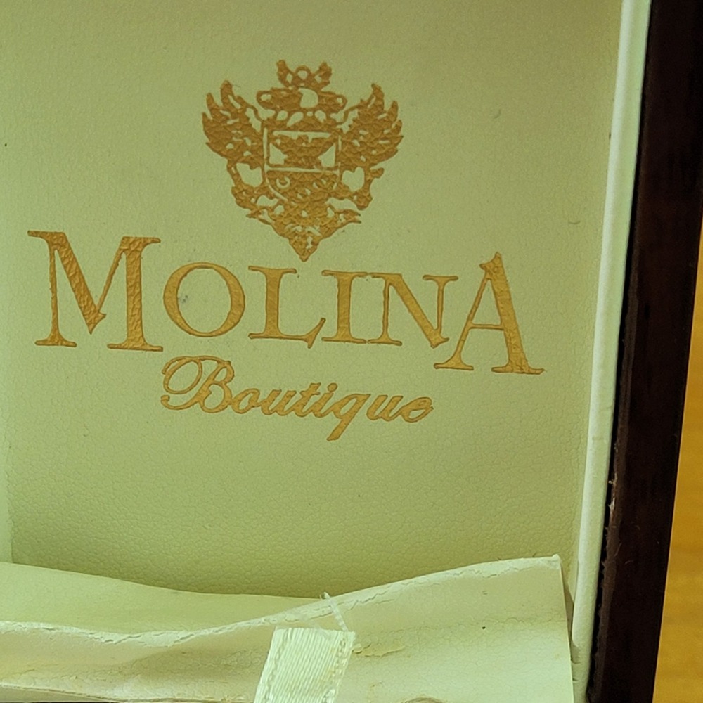 Molina Fine Jewelers Sterling Silver 925 Peridot Pendant Necklace With Box - Picture 4 of 12